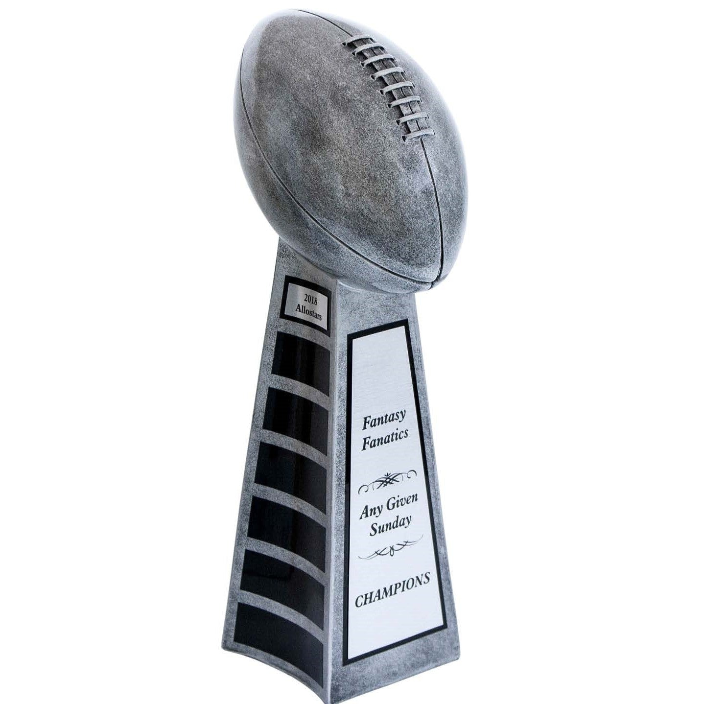 Silver Football Sport Tower