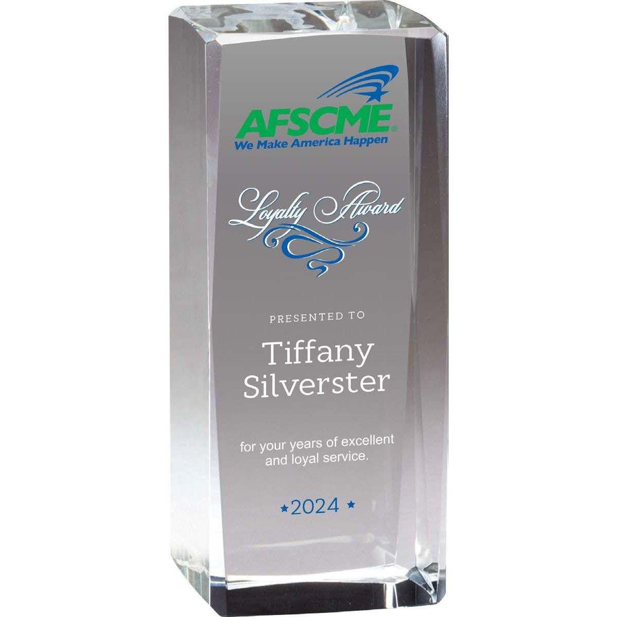 Crystal Rectangular Block