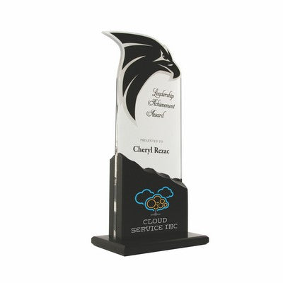 Custom Shaped Peak Acrylic with Simstone Base