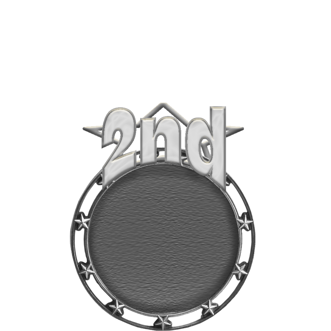 Star Medal, 1st, 2nd, 3rd Place