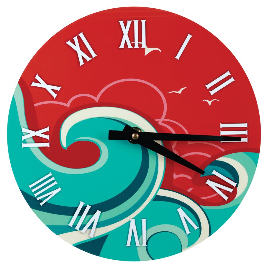 Round Customizable Wall Clock