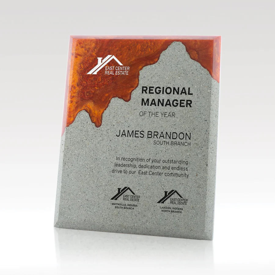 Highlands Concrete Plaque