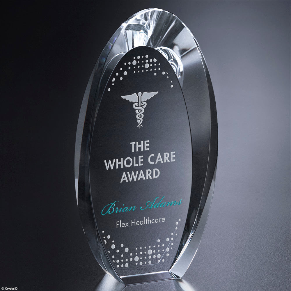 Optic Crystal Sparta Award