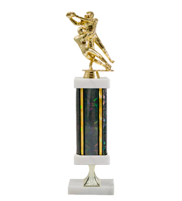 Rectangle Column Trophy With Pedestal