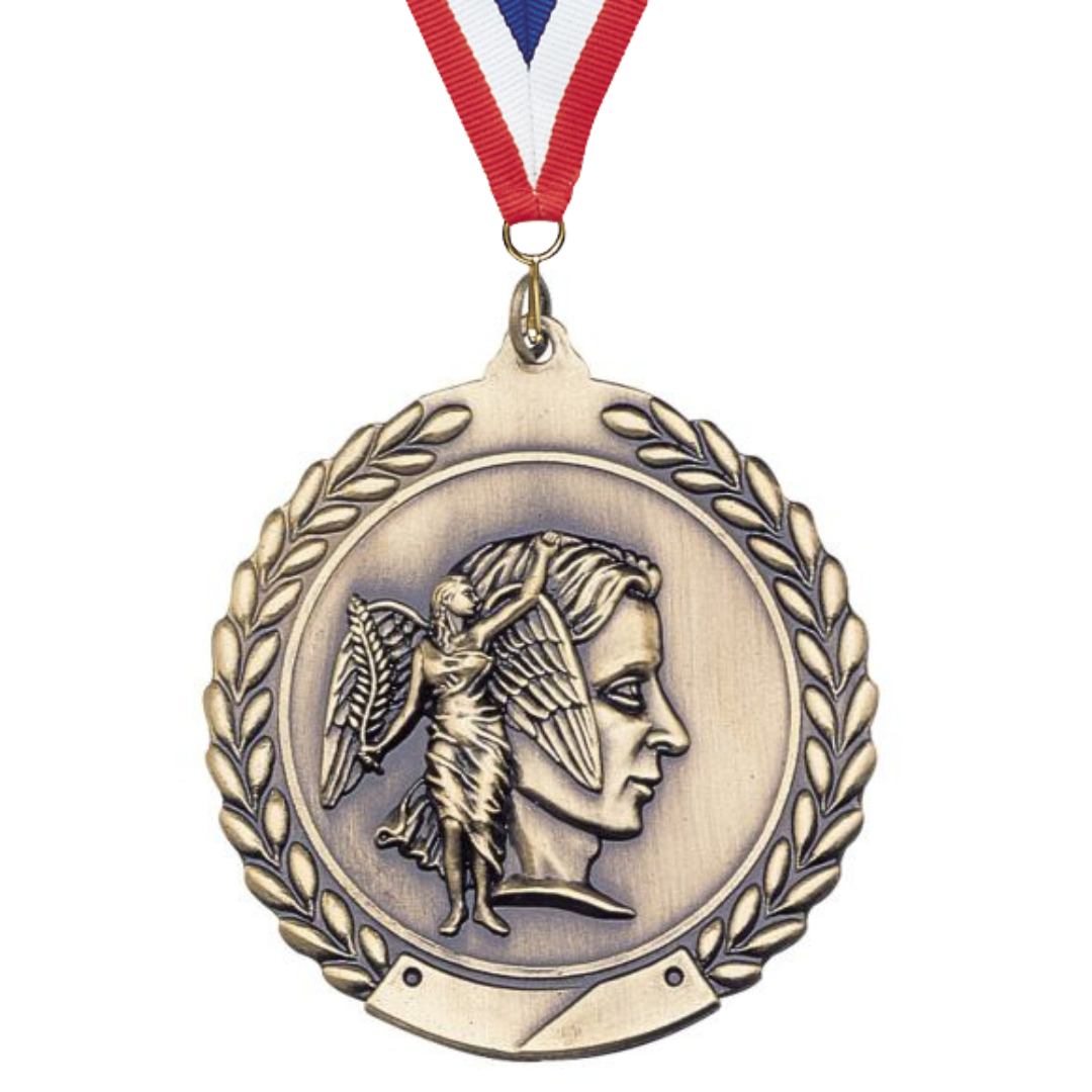 Wreath Cast Medal