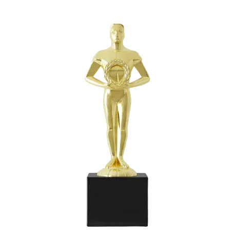 Achiever Trophy - Gold Figure on Marble Base