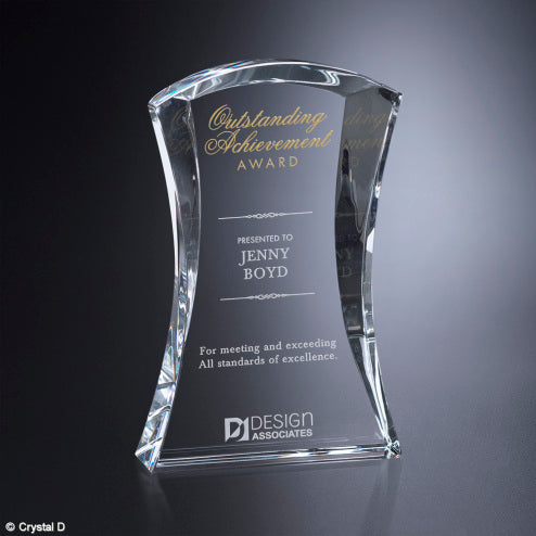 Optic Crystal Harcourt Award