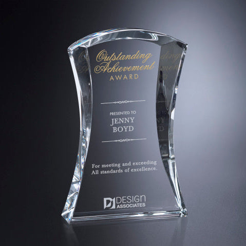 Optic Crystal Harcourt Award