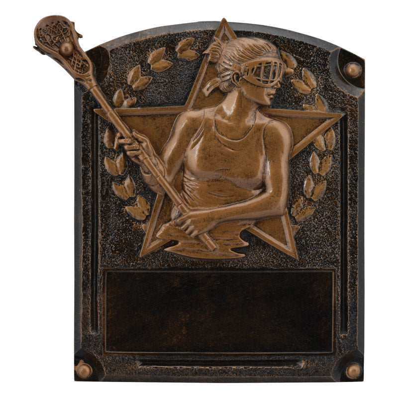 Hall of Fame Resin Plaque