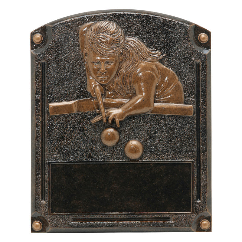 Hall of Fame Resin Plaque