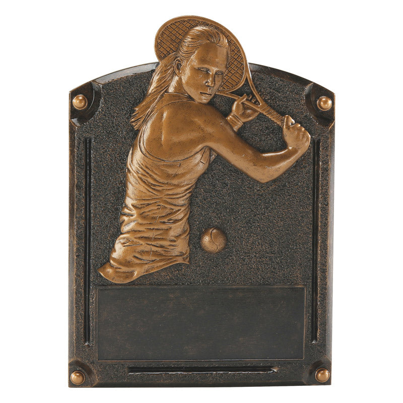 Hall of Fame Resin Plaque
