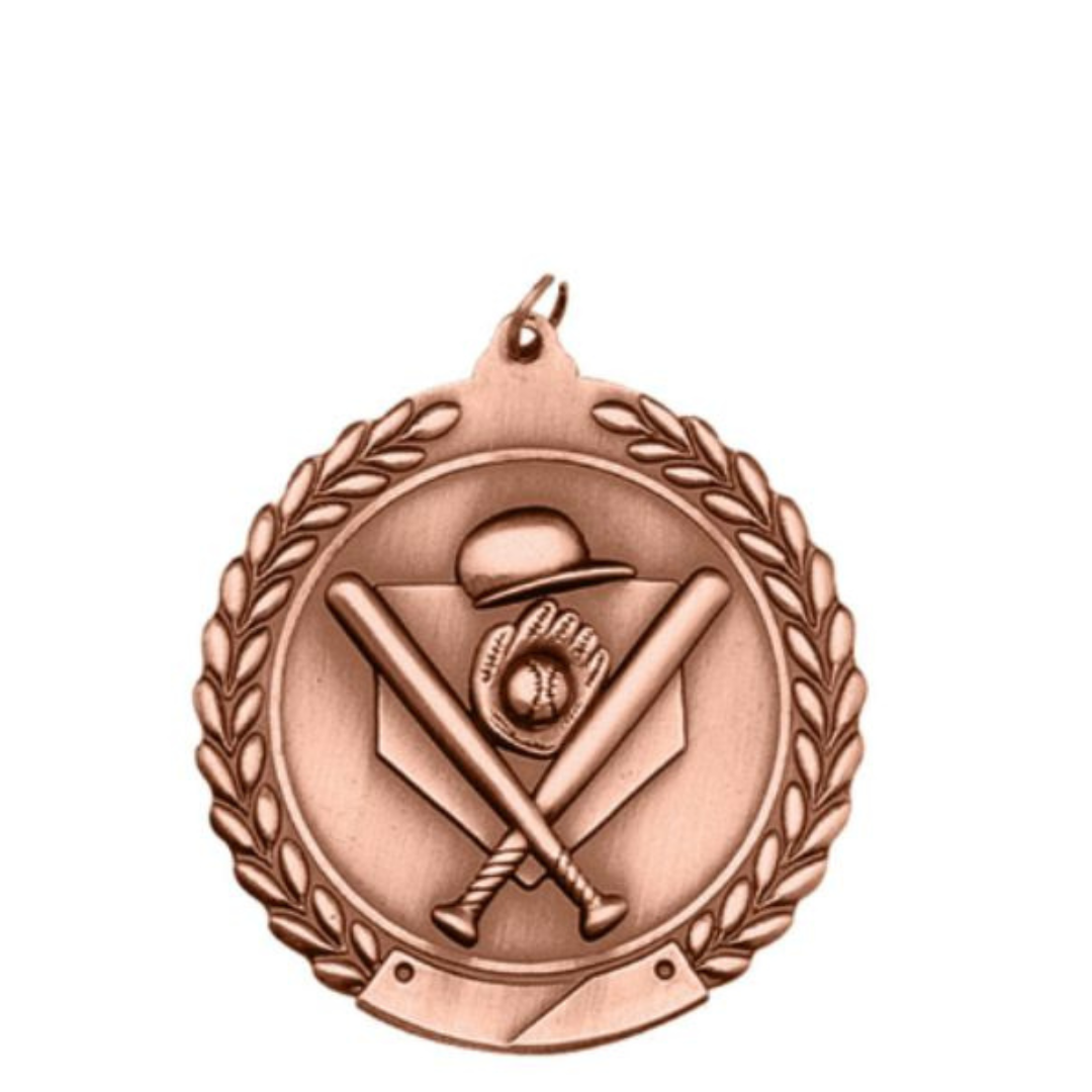 Wreath Cast Medal