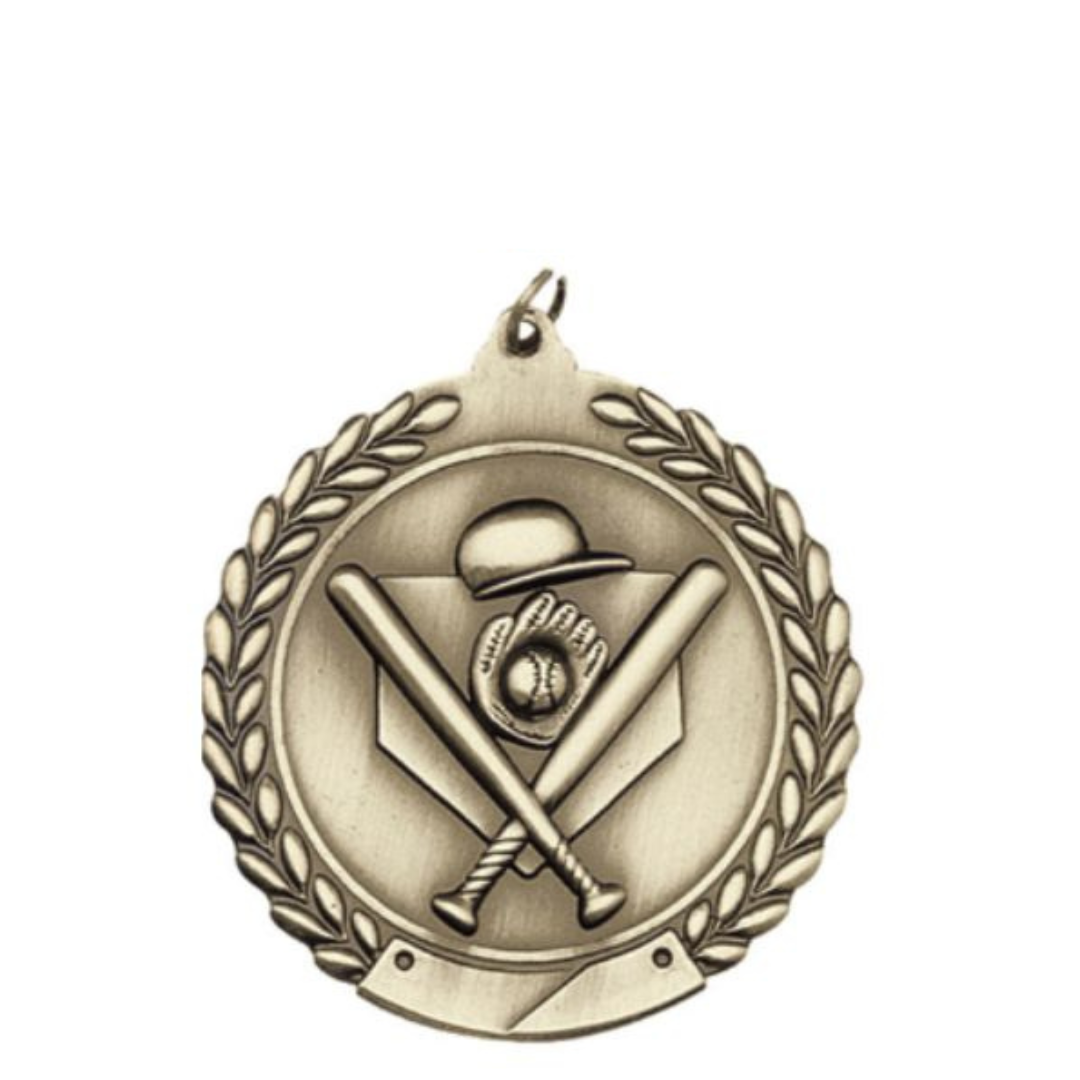 Wreath Cast Medal