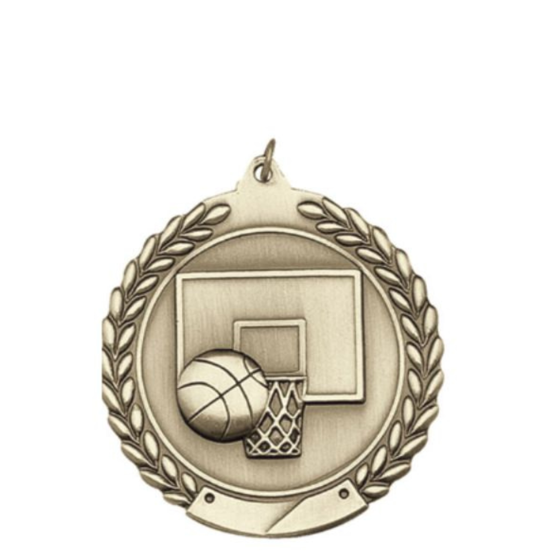Wreath Cast Medal