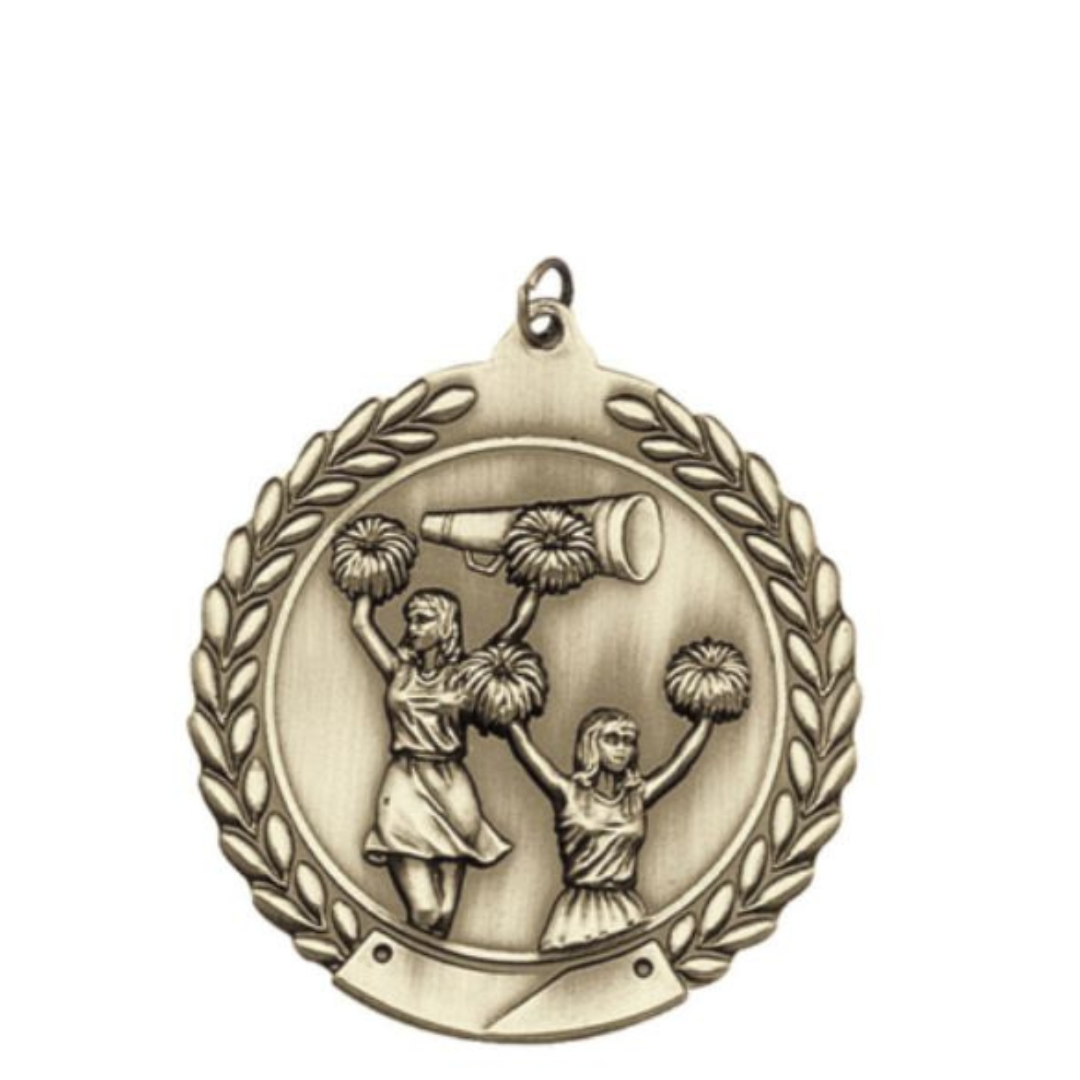 Wreath Cast Medal
