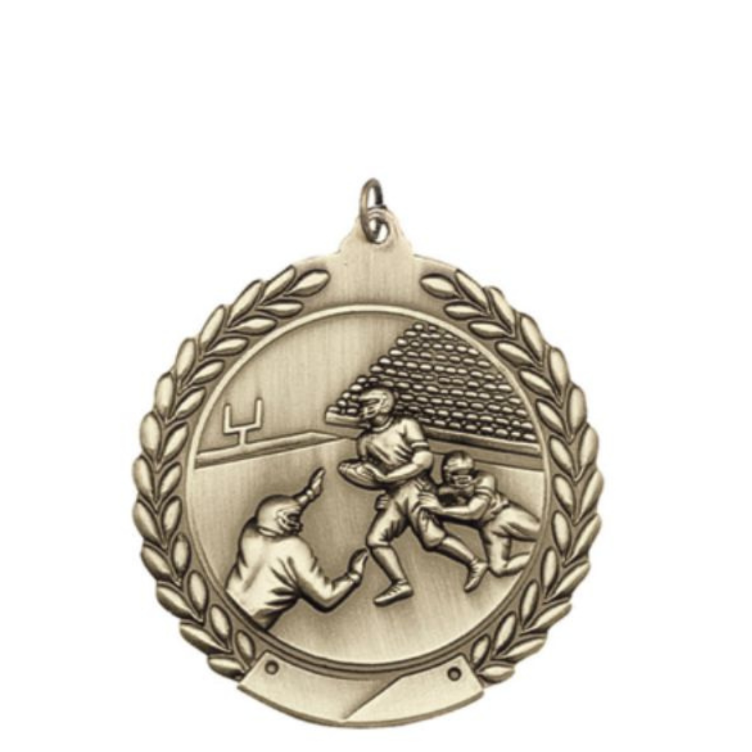 Wreath Cast Medal