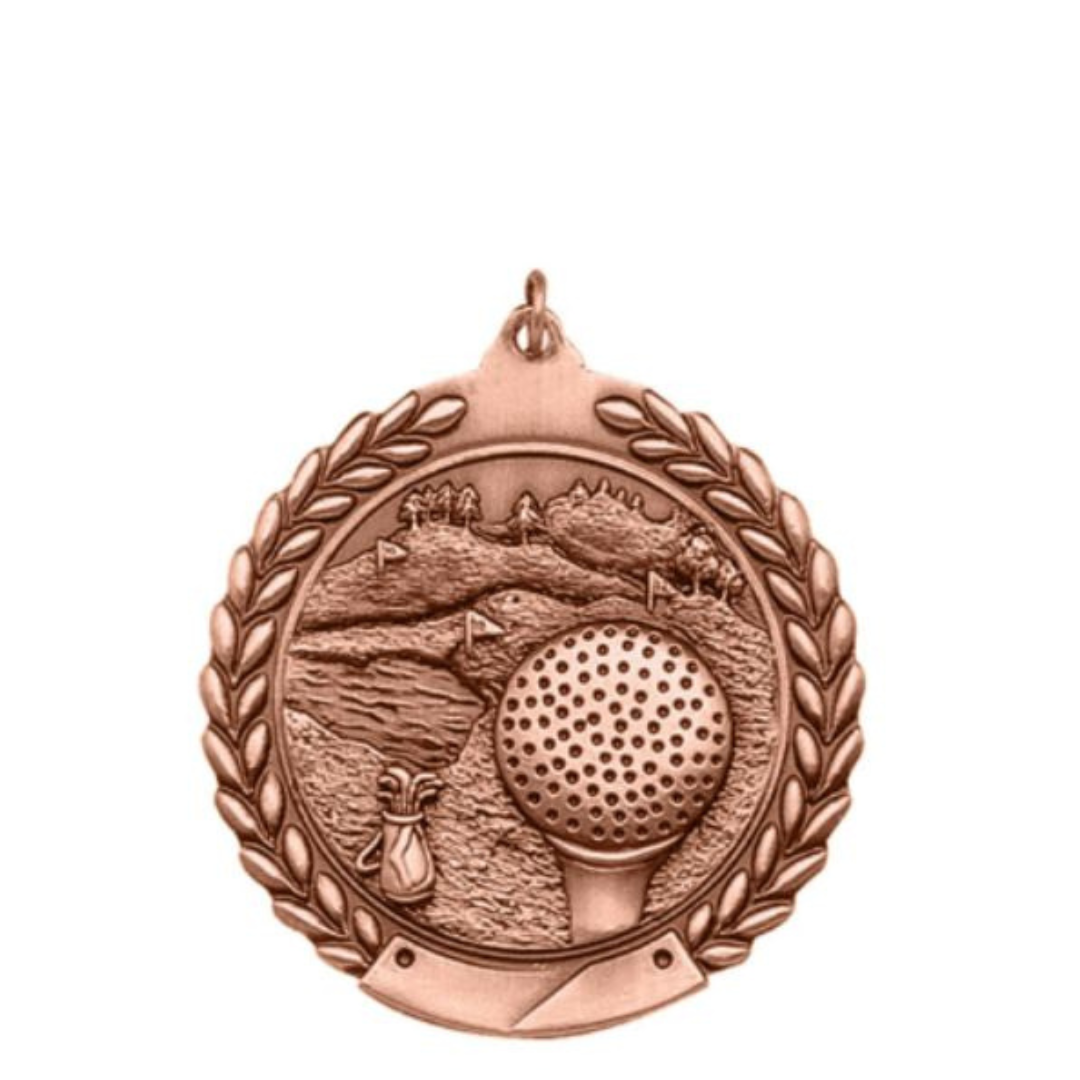 Wreath Cast Medal