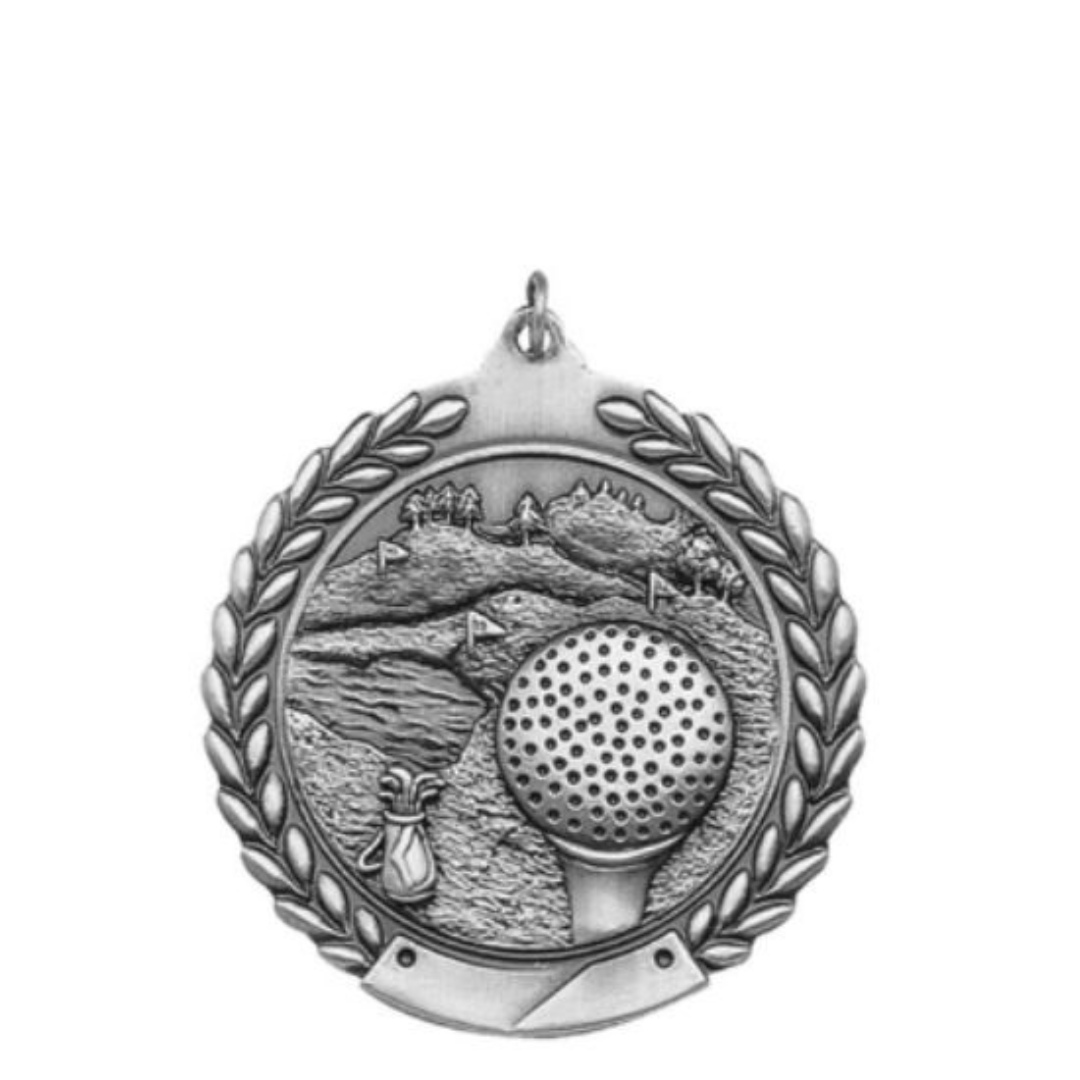 Wreath Cast Medal