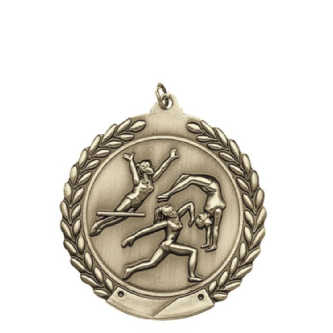 Wreath Cast Medal