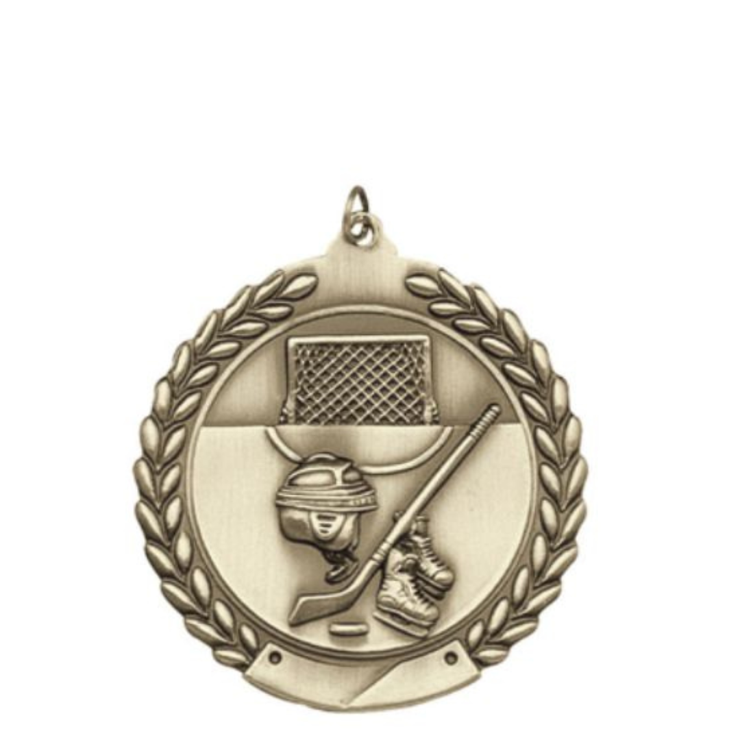 Wreath Cast Medal