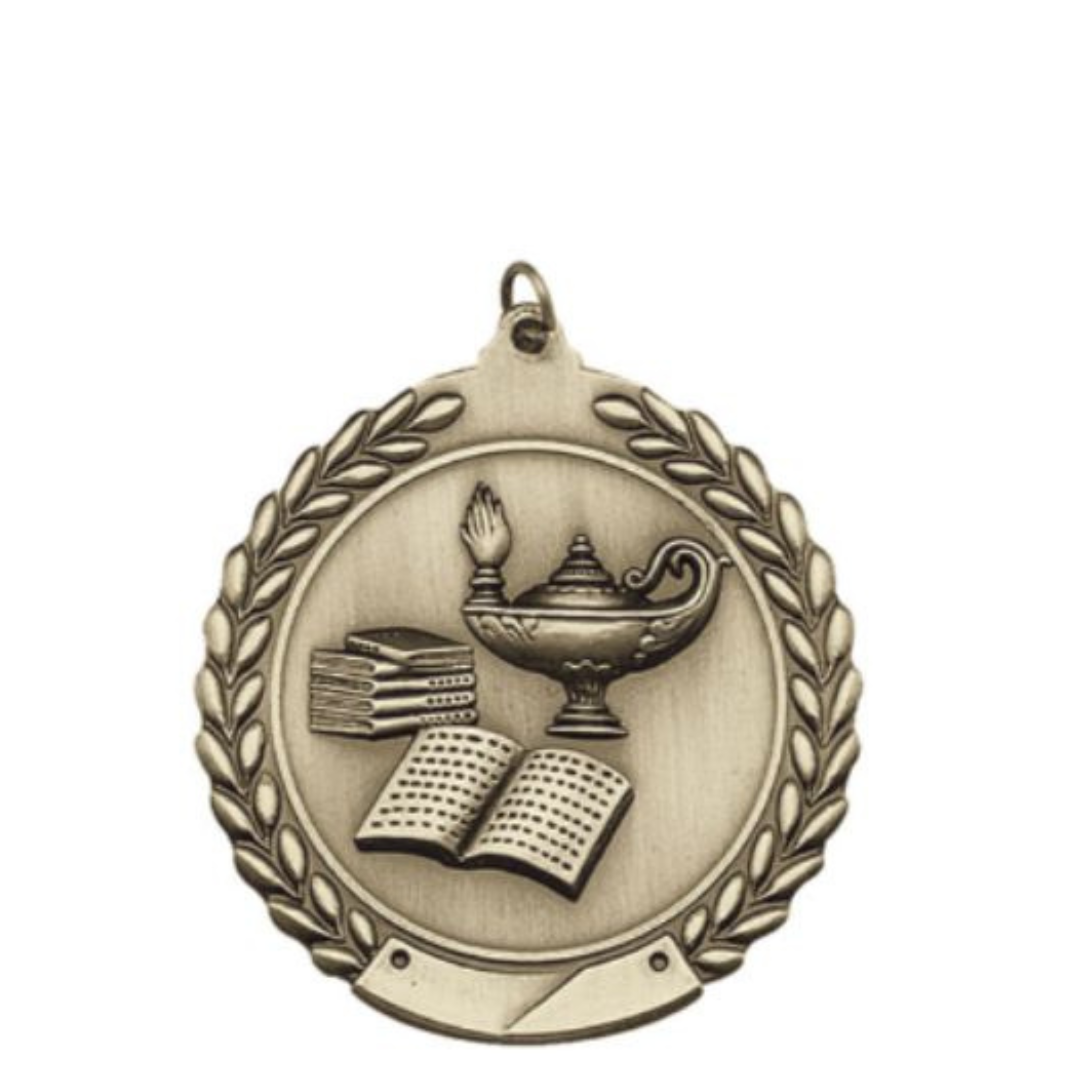 Wreath Cast Medal