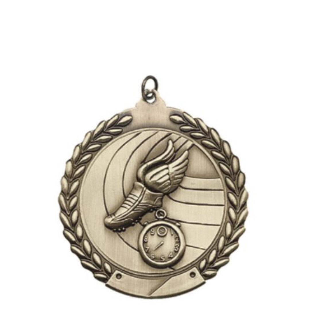 Wreath Cast Medal