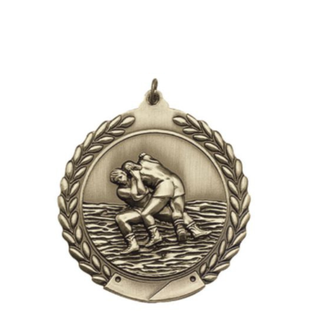 Wreath Cast Medal