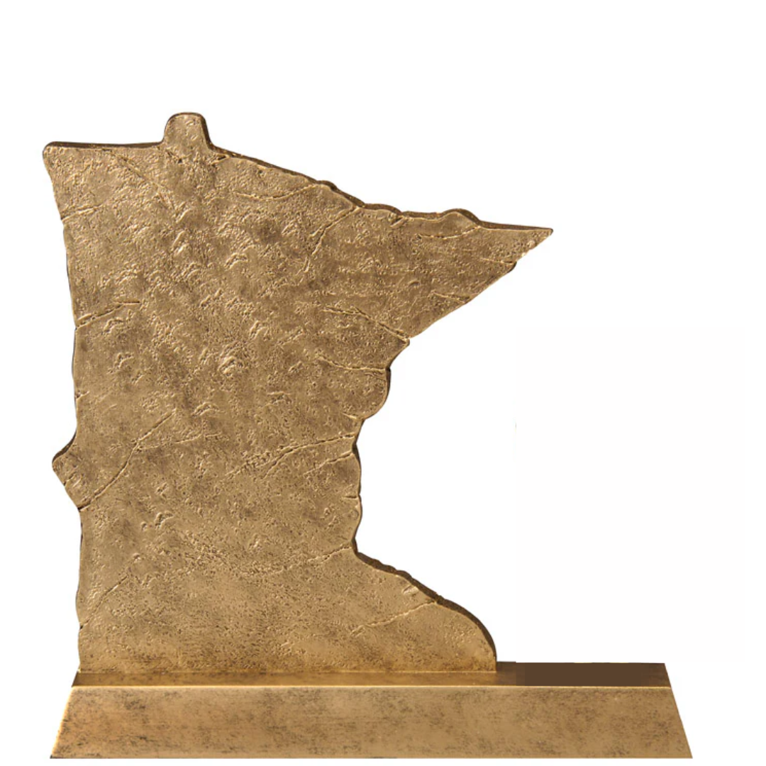 Minnesota Resin with Figure and Plate