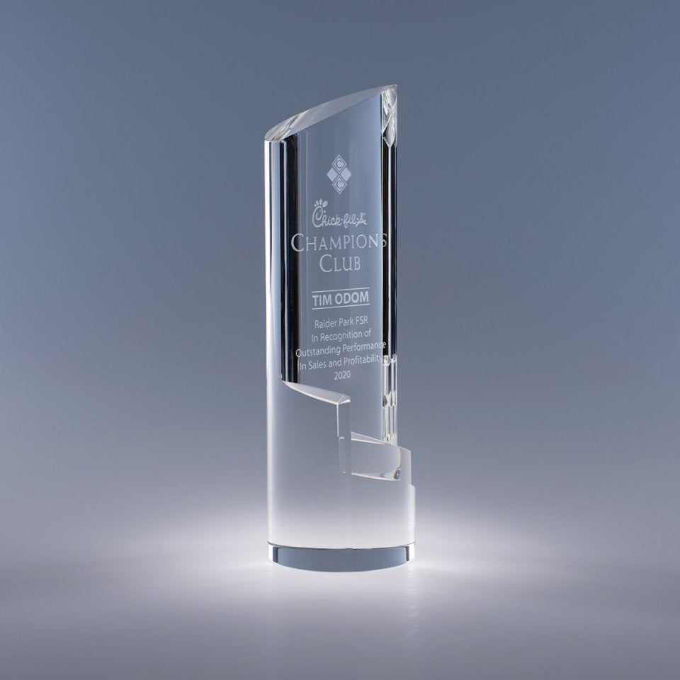 Optic Crystal Trek Award